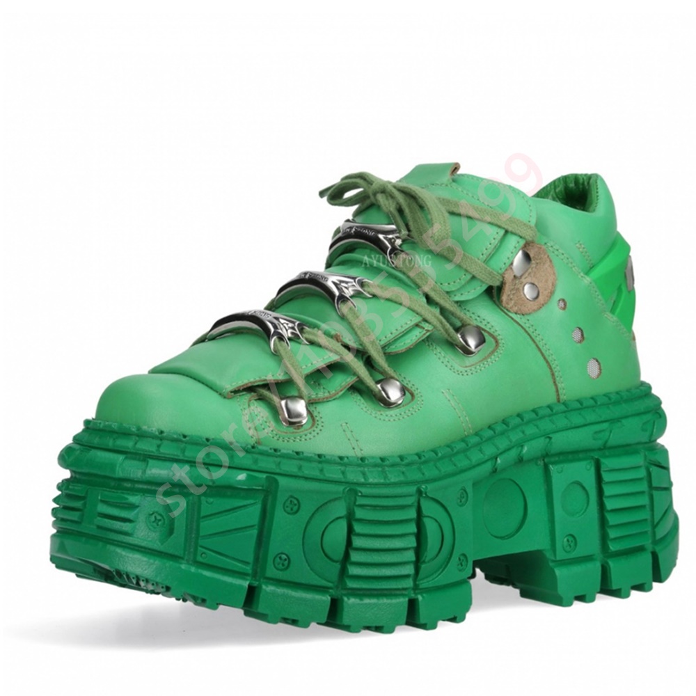 Street Fashion Y2K - Botas curtas punk rebite y2k de
