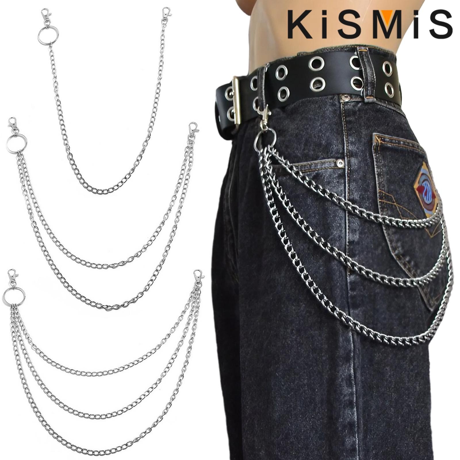 Street Fashion Jewelry - KISMIS 1PC Chaveiro Punk Street, Corrente