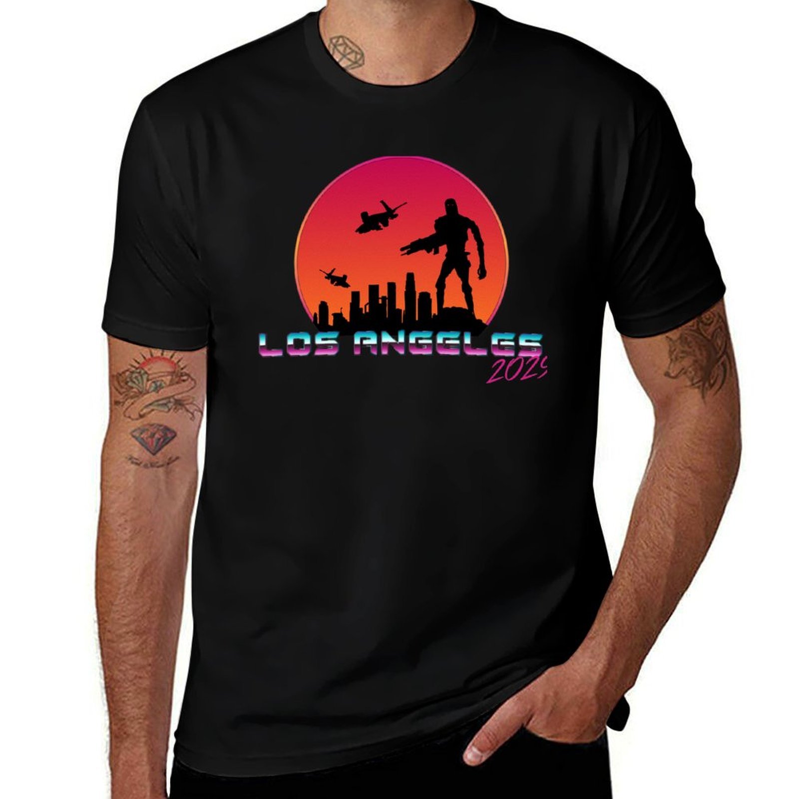 Street Fashion Los Angeles - Camiseta Los Angeles 2029, Moda de