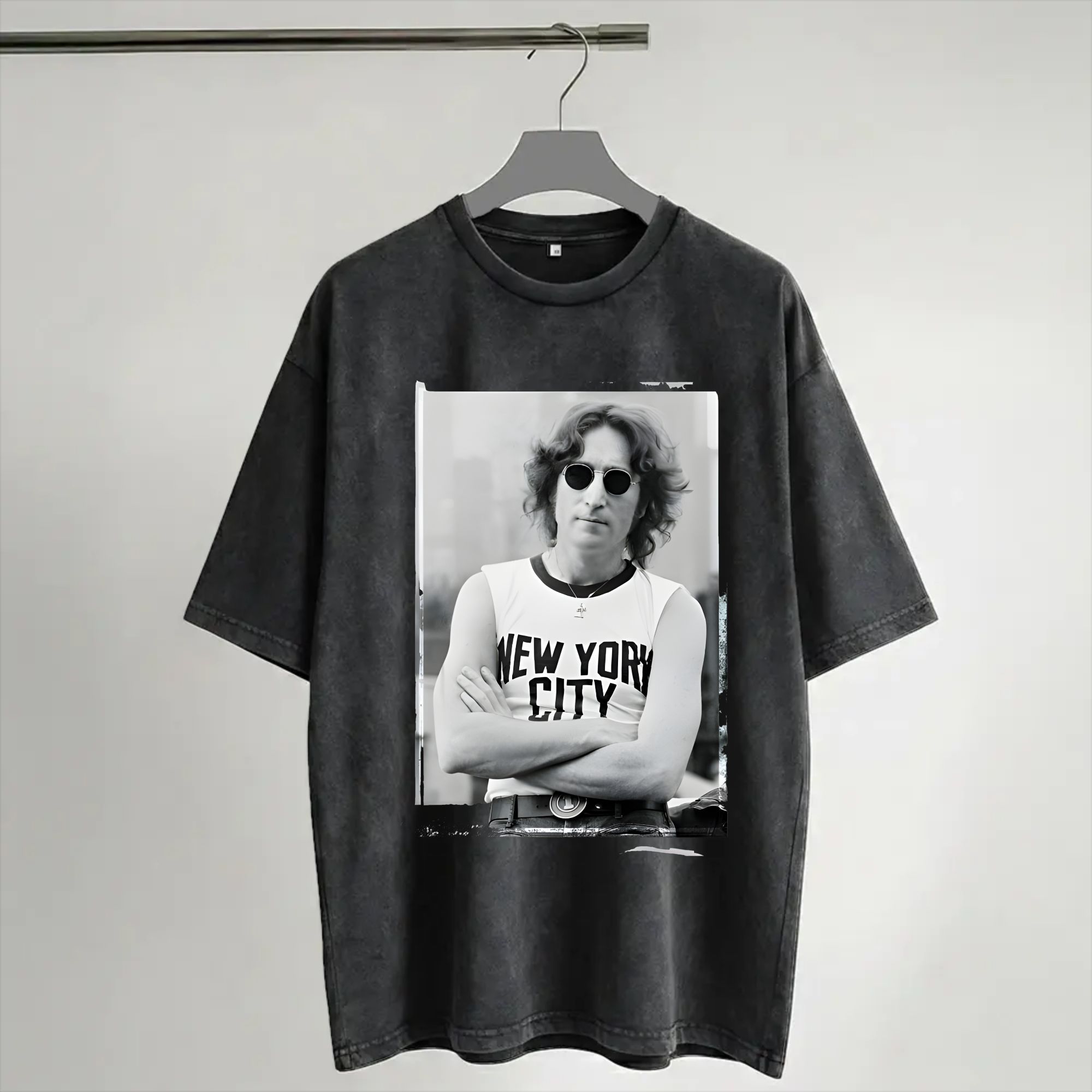High Street Fashion New York - Camiseta Harajuku Lavada John Lennon 1972