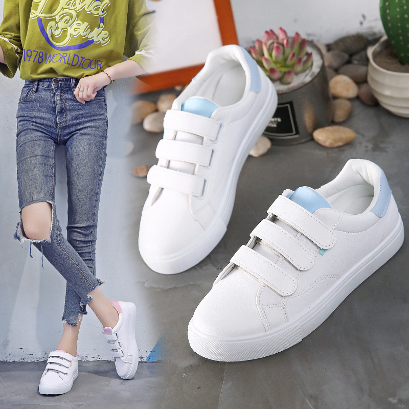 Street Fashion Ladies - Novos Tênis Brancos Femininos de Outono,