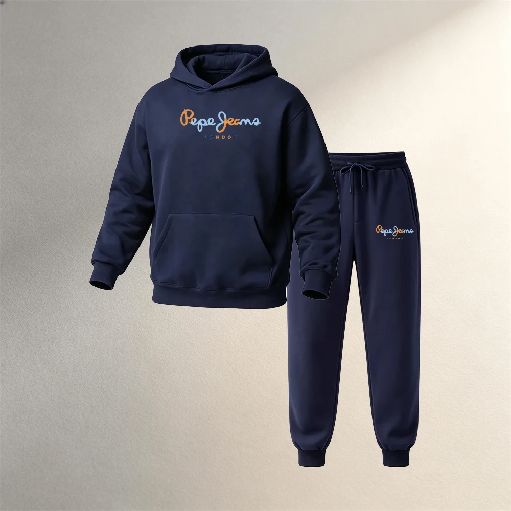 Street Fashion Outfit For Men - Conjuntos de Roupas Masculinas com Capuz,
