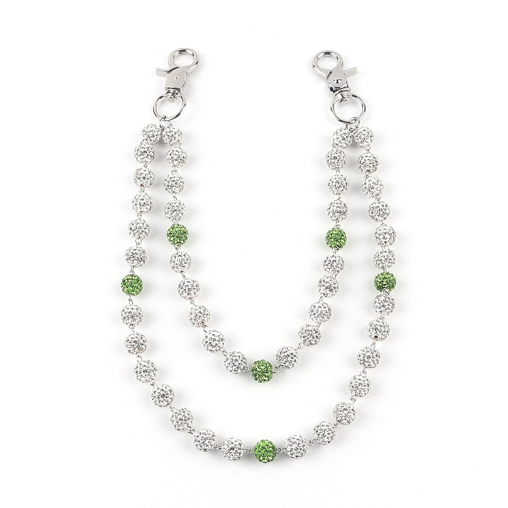 Street Fashion Jewelry - Novas Calças Hip Hop com Strass,