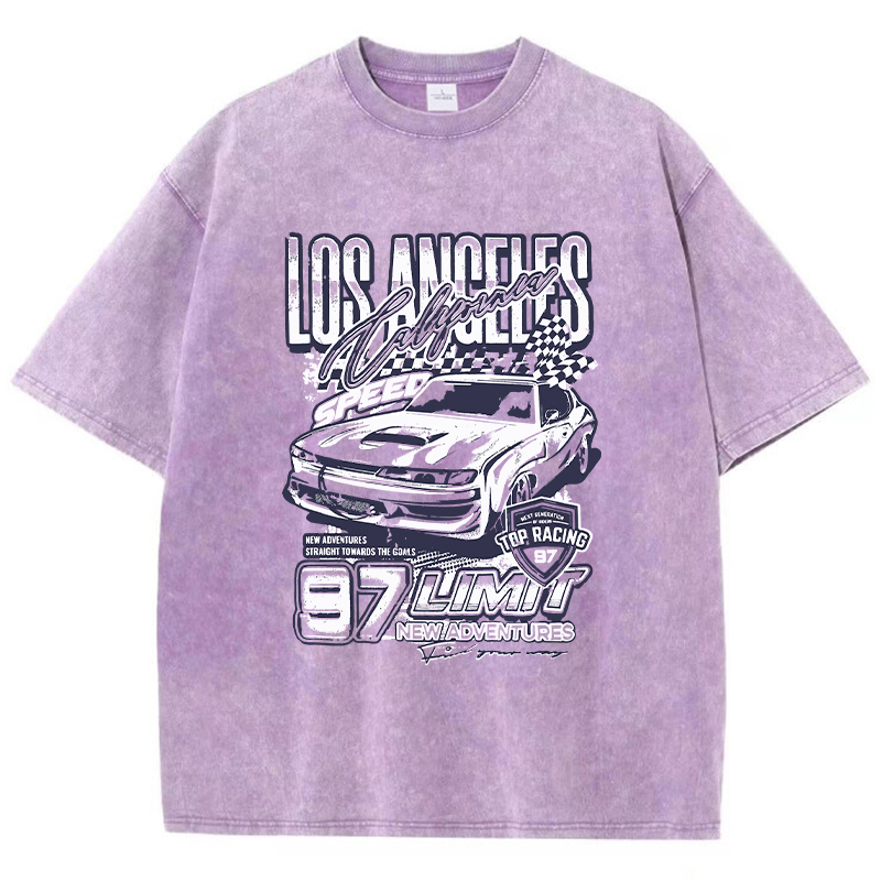Street Fashion Los Angeles - Califórnia los angeles corrida extrema camiseta