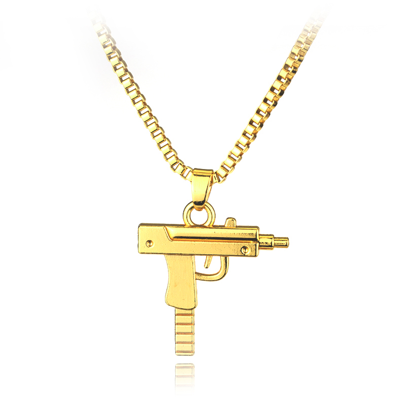 Street Fashion Jewelry - Colar com Pingente em Formato de