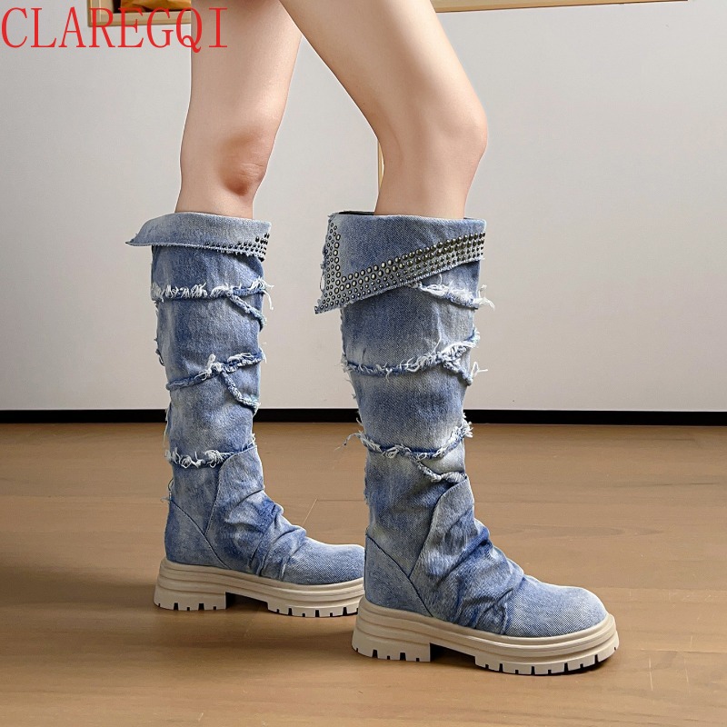 Street Fashion Girls - Novo Estilo de Botas Femininas de