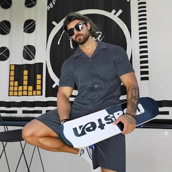 Conjuntos Masculinos de 2 Peça - Street Fashion American avaliação e preço