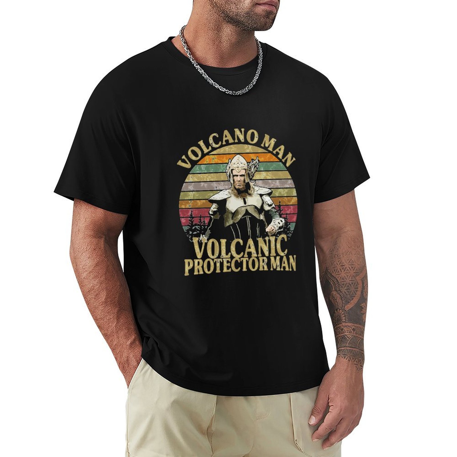 Camiseta essencial Volcano Man - Street Fashion Essentials avaliação e preço