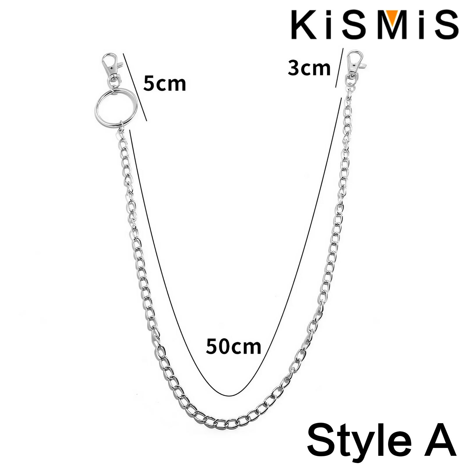 KISMIS 1PC Chaveiro Punk Stree - Street Fashion Jewelry avaliação e preço
