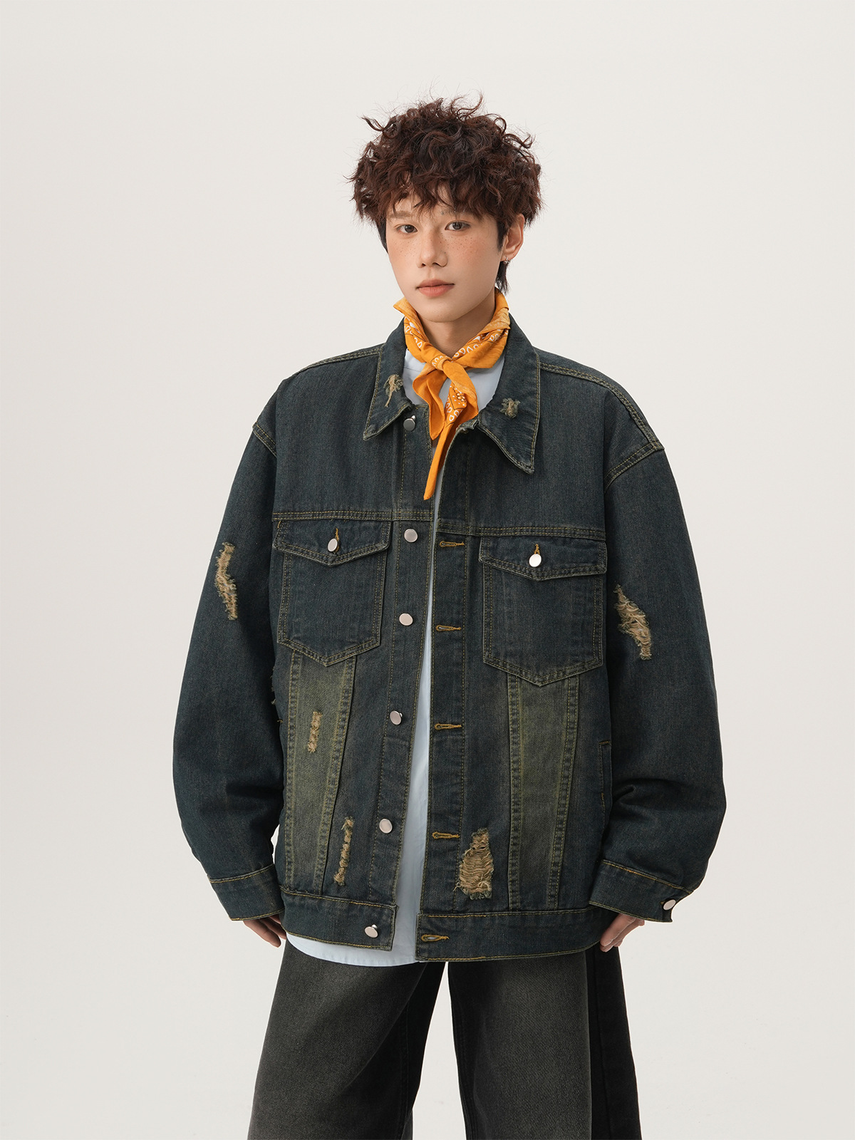 Jaqueta Jeans Masculina Americ - Street Fashion American avaliação e preço