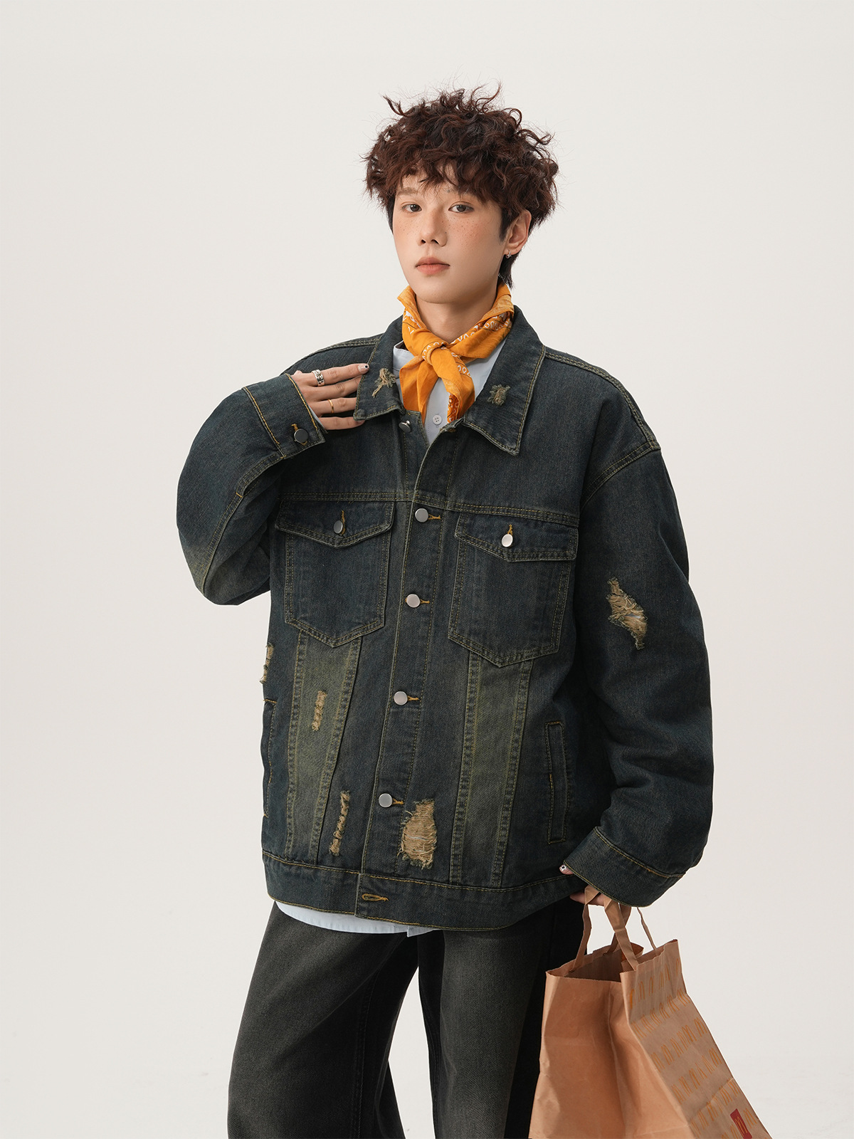 Jaqueta Jeans Masculina Americ - Street Fashion American avaliação e preço