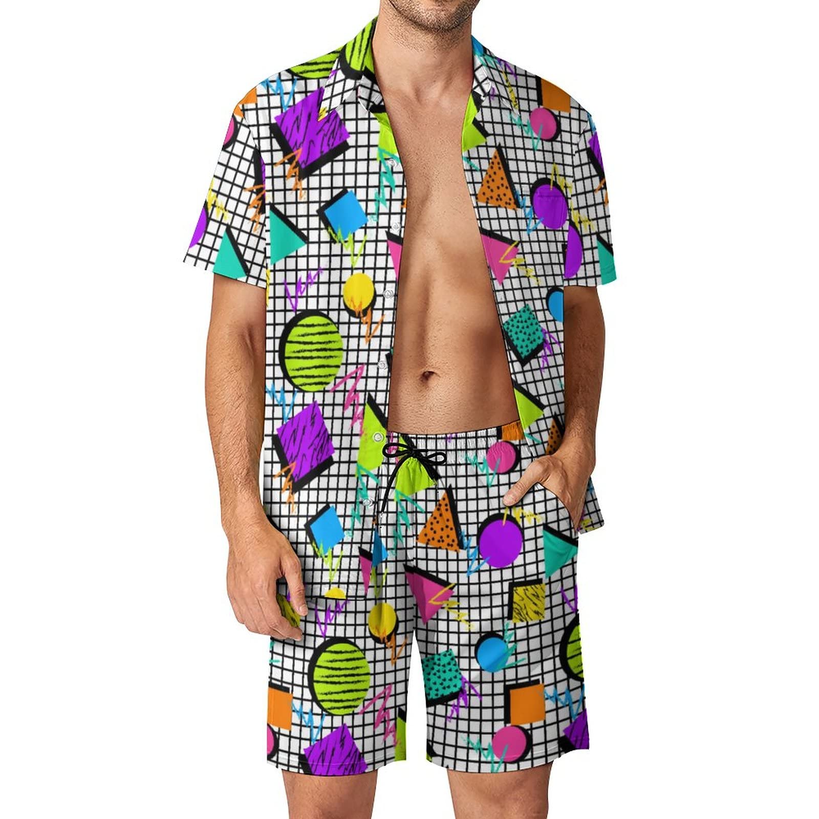 Conjunto de Camisa e Shorts Ma - Street Fashion Male avaliação e preço
