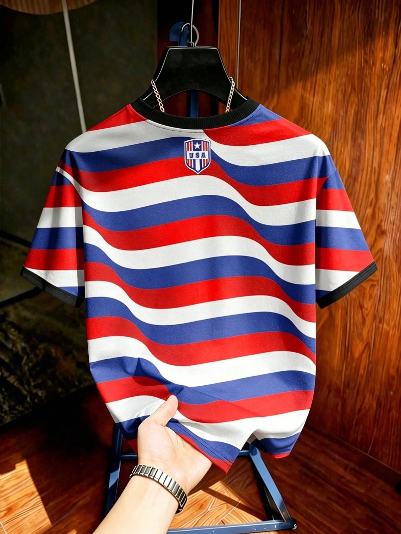 Camiseta de Futebol Estilo EUA - Street Fashion Usa avaliação e preço