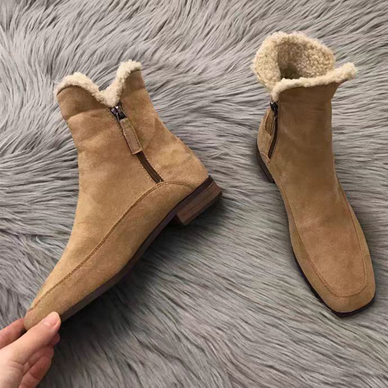 Novas Botas de Tornozelo Femin - Street Fashion Winter 2026 avaliação e preço