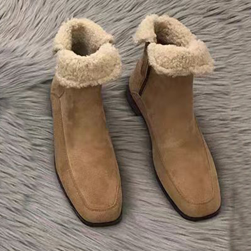 Novas Botas de Tornozelo Femin - Street Fashion Winter 2026 avaliação e preço