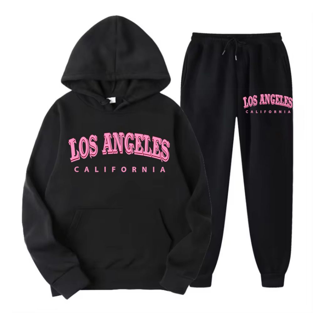 Conjunto de moletom e calça fe - Street Fashion Los Angeles avaliação e preço