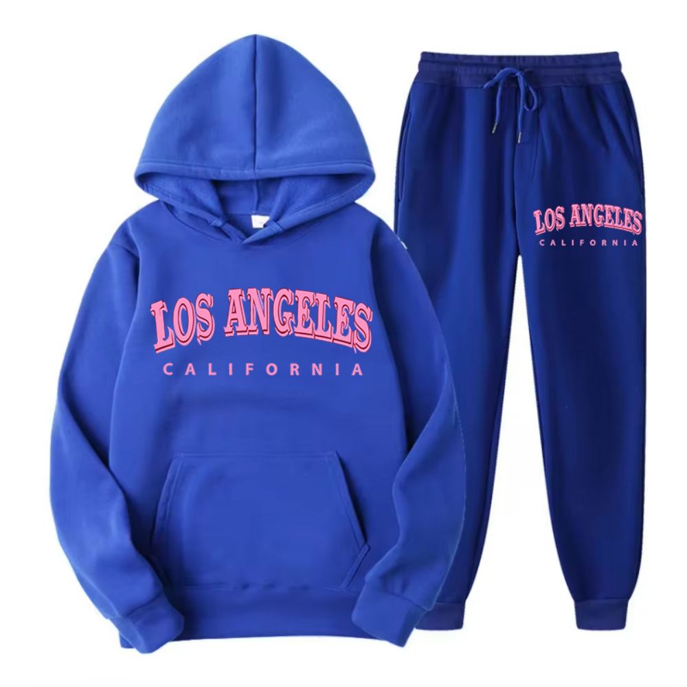 Conjunto de moletom e calça fe - Street Fashion Los Angeles avaliação e preço