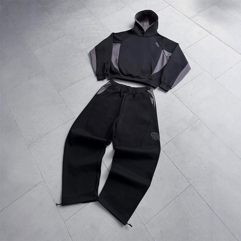 Conjunto de Agasalho Masculino - Street Fashion Y2K avaliação e preço