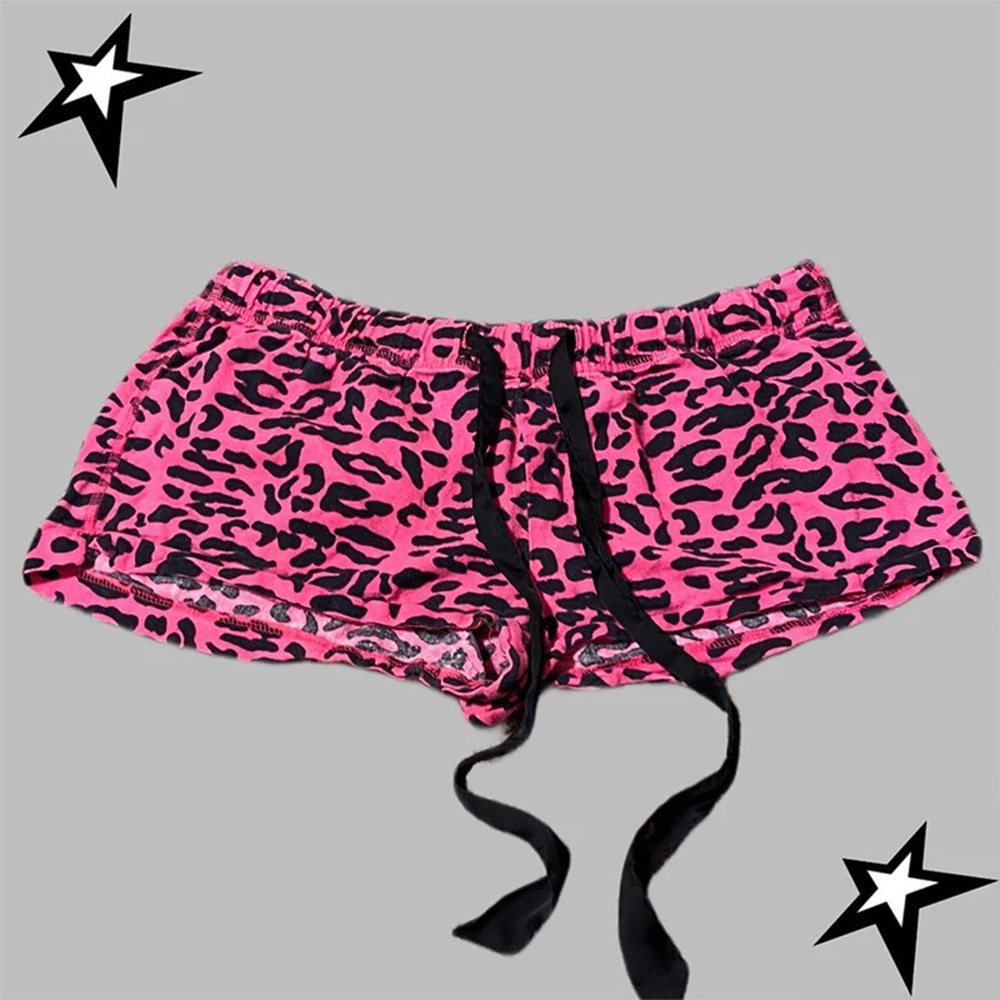 Shorts Retrô Punk de Verão, Mo - Street Fashion American avaliação e preço