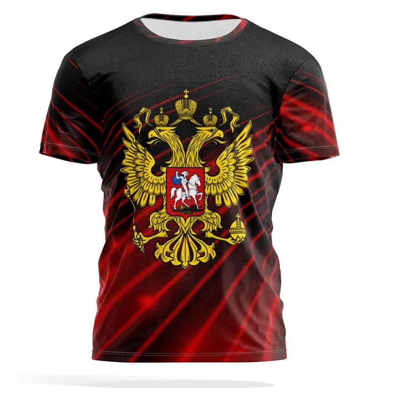 Emblema nacional russo impress - Street Fashion Essentials avaliação e preço
