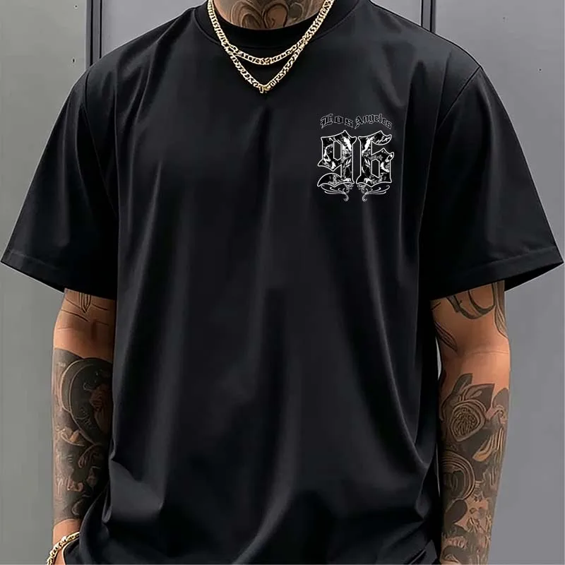 Camisetas Masculinas com Estam - Street Fashion Los Angeles avaliação e preço