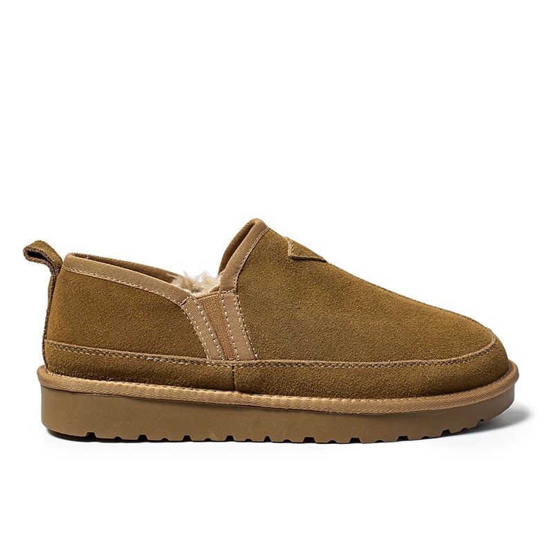 Botas de Neve Unissex de Couro - Street Fashion Winter 2026 avaliação e preço
