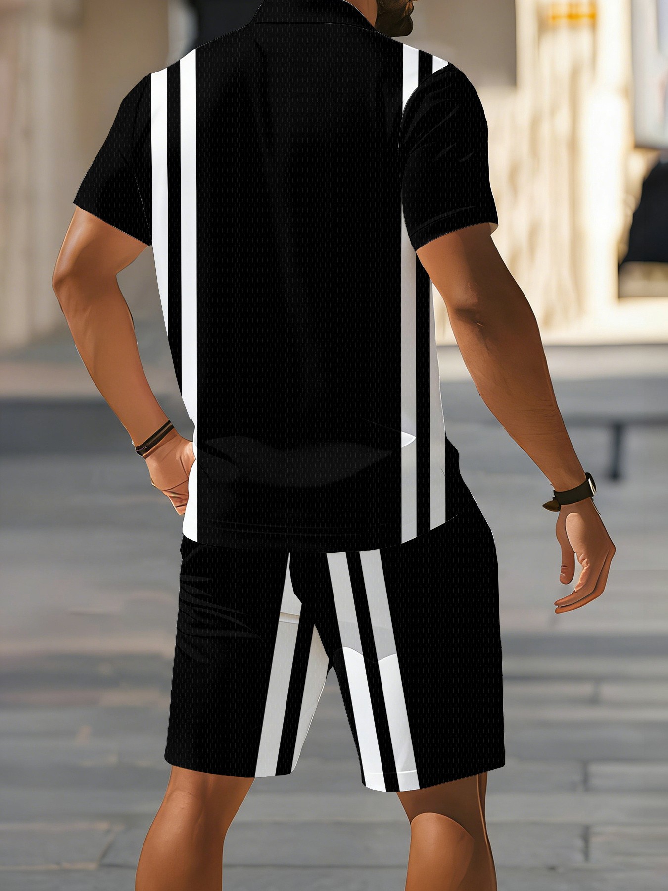Conjunto de Camisa Polo Mascul - Street Fashion American avaliação e preço