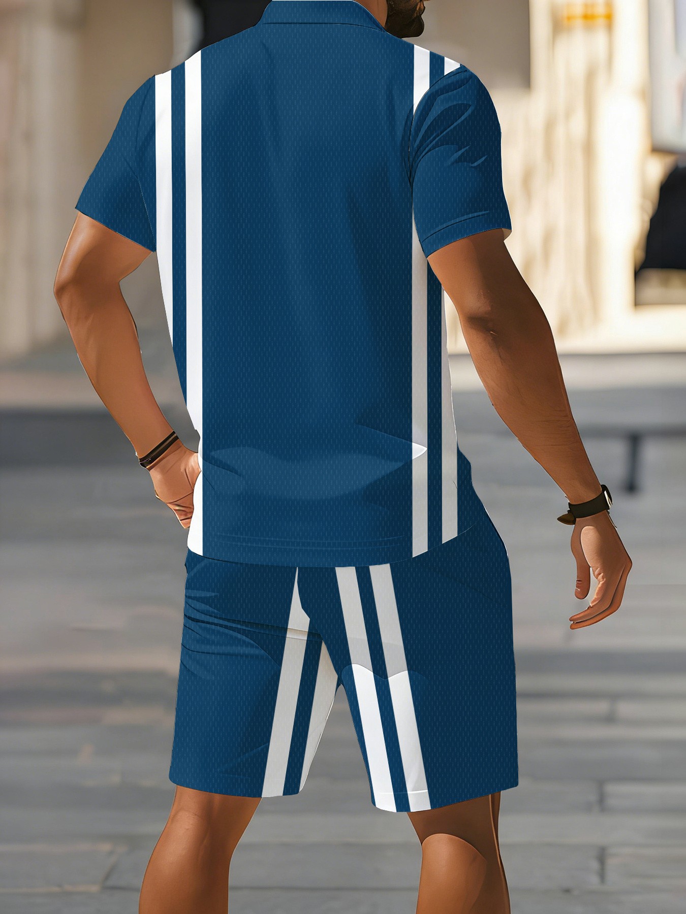 Conjunto de Camisa Polo Mascul - Street Fashion American avaliação e preço