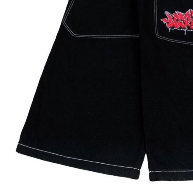 Calças Jeans Oversized de Moda - Street Fashion American avaliação e preço